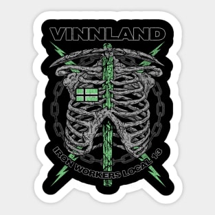 "VINNLAND IRONWORKERS LOCAL 13" Sticker